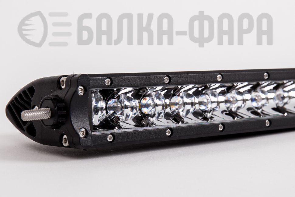 Тонкая LED балка дальнего света, 200 Ватт, серия 3510