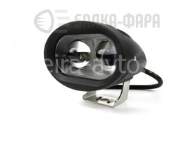 Фара маркерная светодиодная 10Вт/синяя точка/12в 