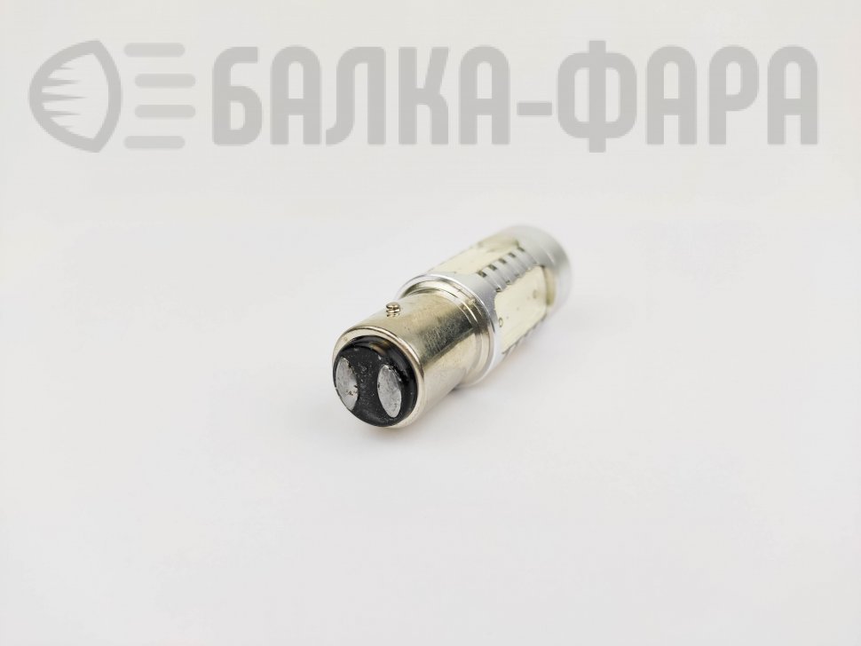 Лампа 12-T25 21/5w (1157) HP7.5W светод двухконт янтарна /423/